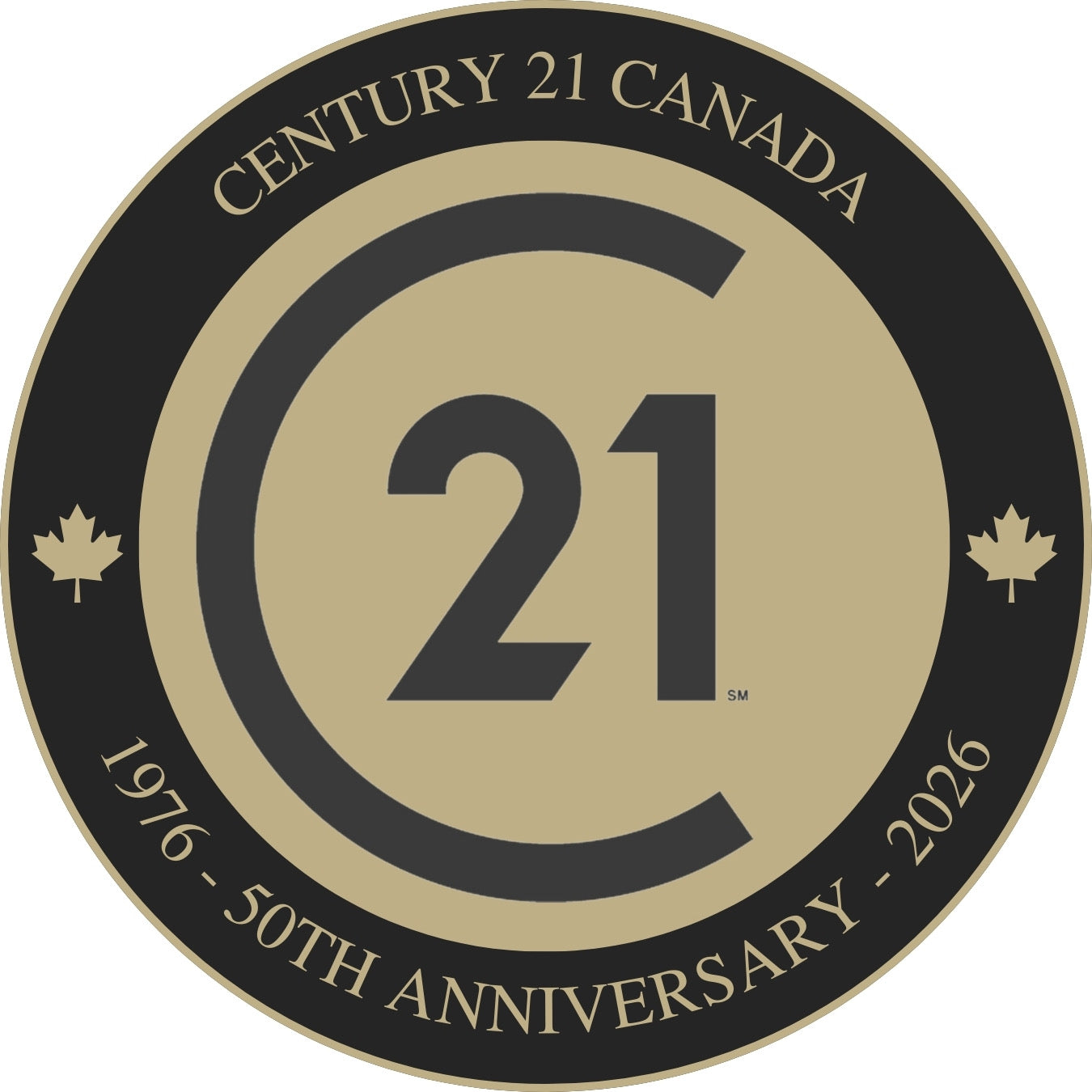 Century 21 50th Anniversary Commemorative Challenge Coin