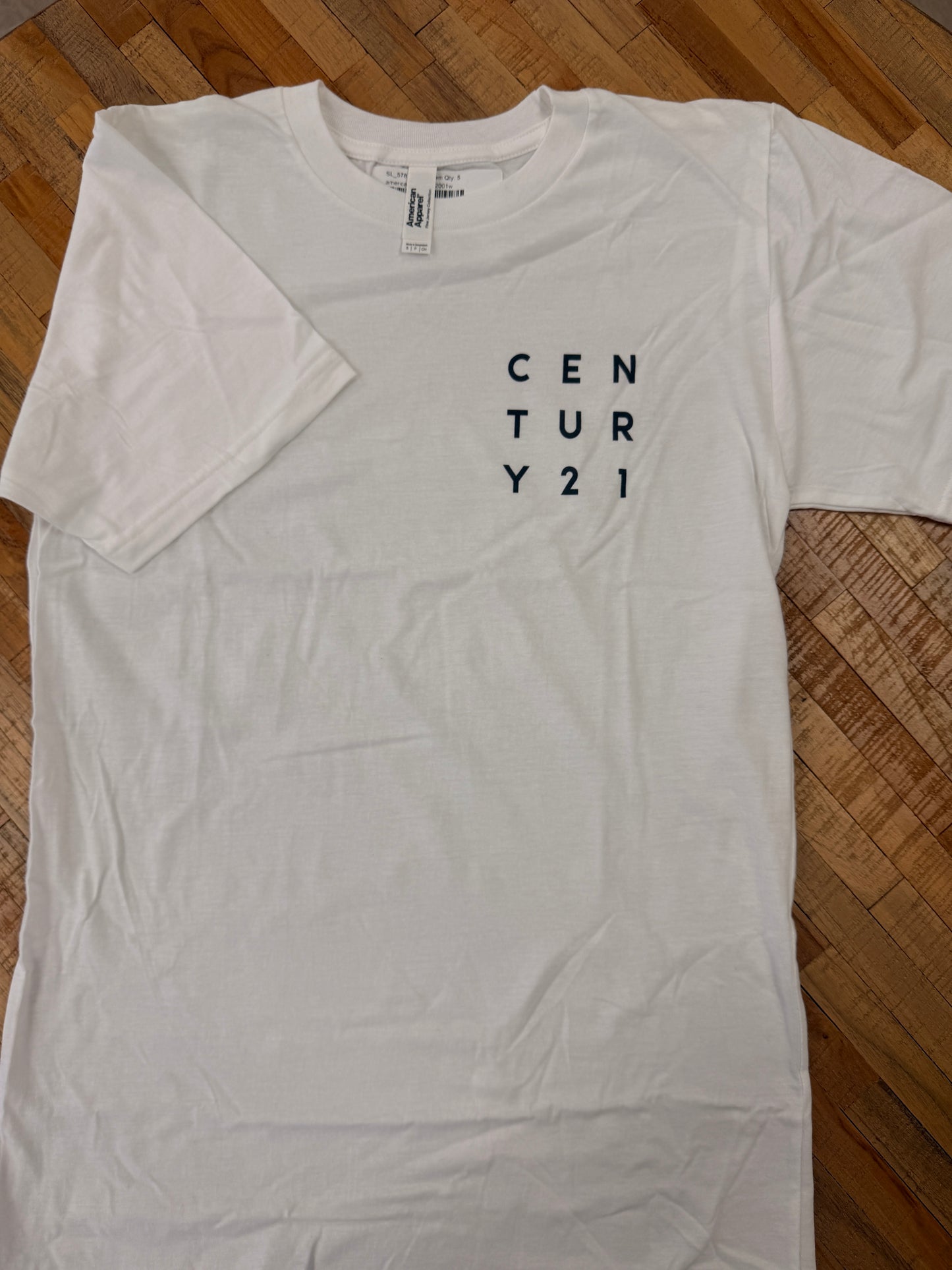 Century 21 Men's White T-Shirt