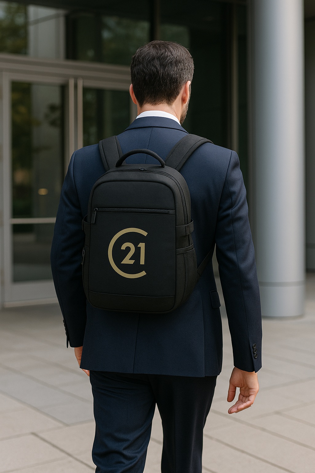 century 21 leather backpack Century 21 Laptop Backpack
