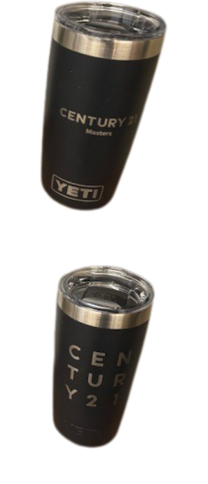Century 21 Masters 10 oz YETI Tumbler - Black