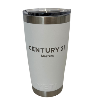 Century 21 Masters 20 oz YETI Tumbler – White