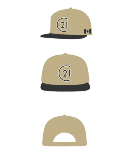 Century 21 Signature Snapback "Relentless Gold"