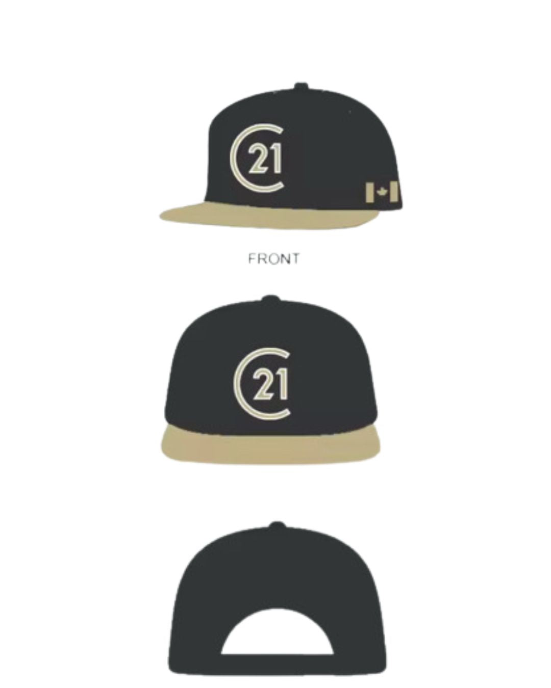 Century 21 Signature Snapback "Black"
