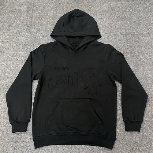 Century 21 Embossed Logo Hoodie