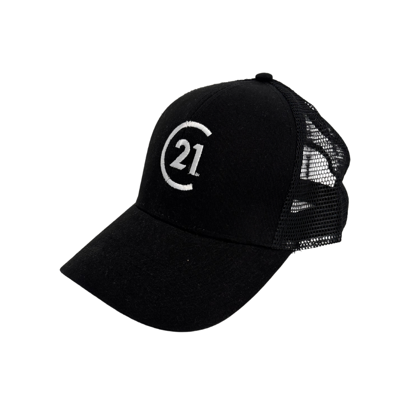 Century 21 White Logo Velcro Hat