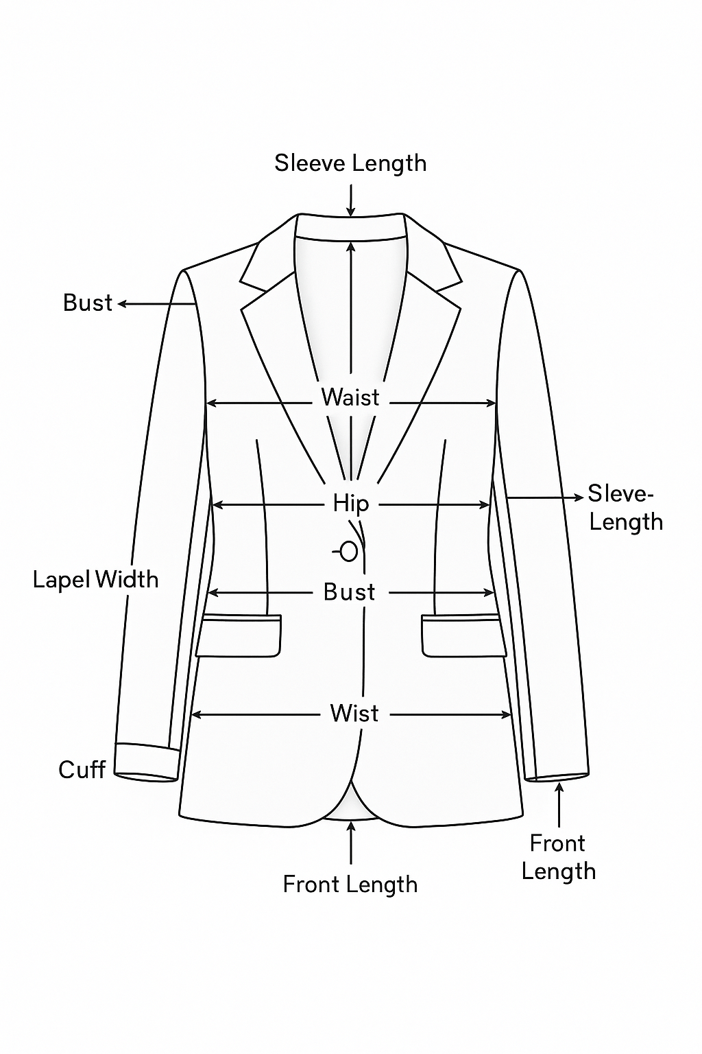 Century 21 Gold Jacket for Women (Boyfriend Cut)