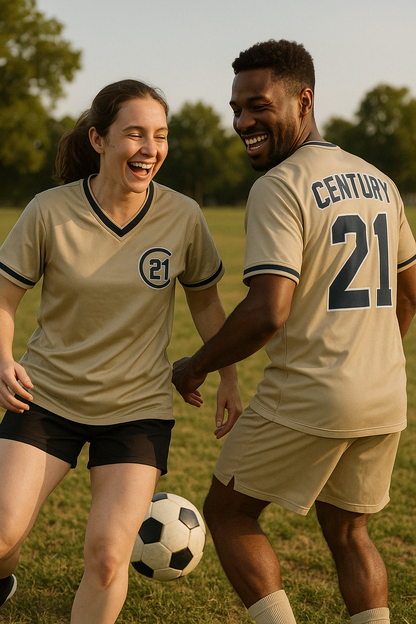 Century 21 Soccer Jersey – High-Performanc with Bold Branding