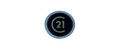 Century 21 Black Sticker