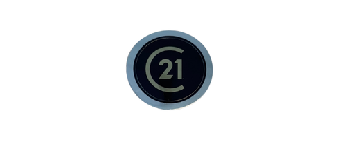 Century 21 Black Sticker