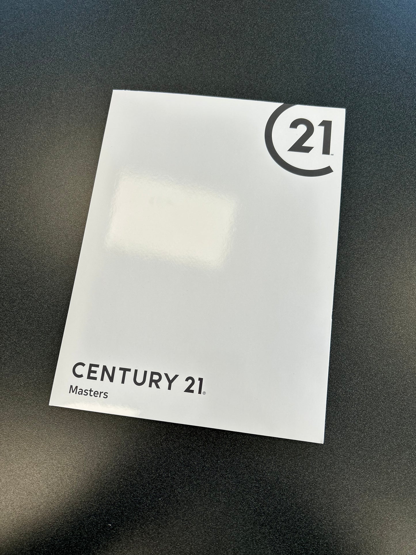 Century 21 Masters White Presentation Folder