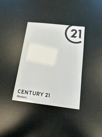 Century 21 Masters White Presentation Folder