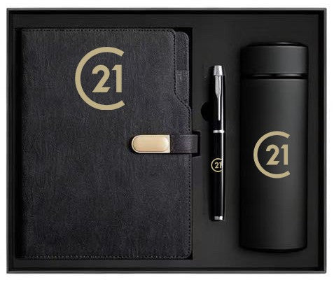 C21 Relentless Gold Executive Gift Set | 3-Piece Premium Collection