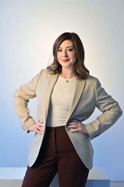 New Era Gold Jacket for Women (Boyfriend Cut) - PRE-ORDER