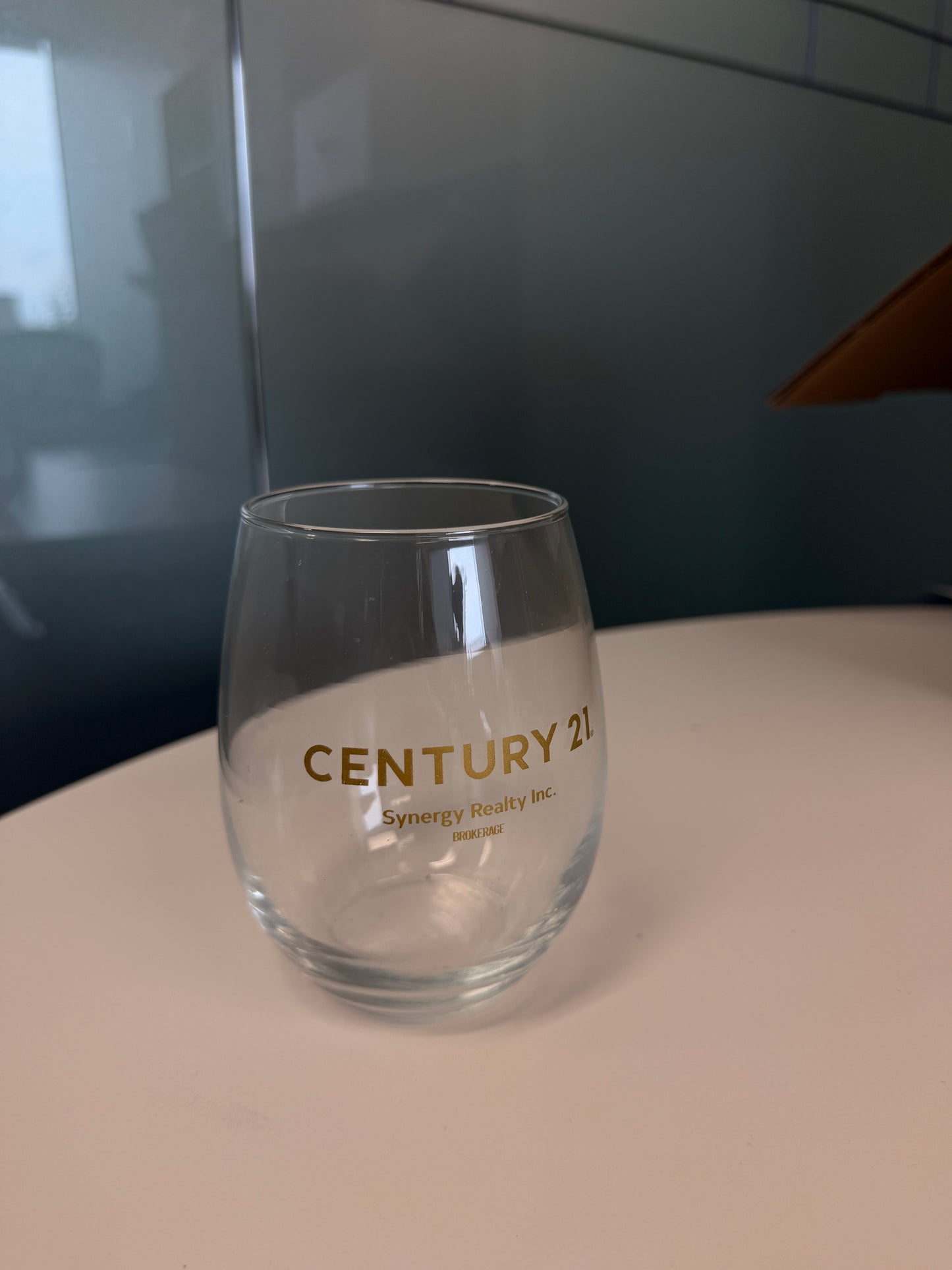 Century 21 Synergy Stemless Wine Glass