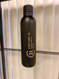 Century 21 Synergy Black Matte Water Bottle