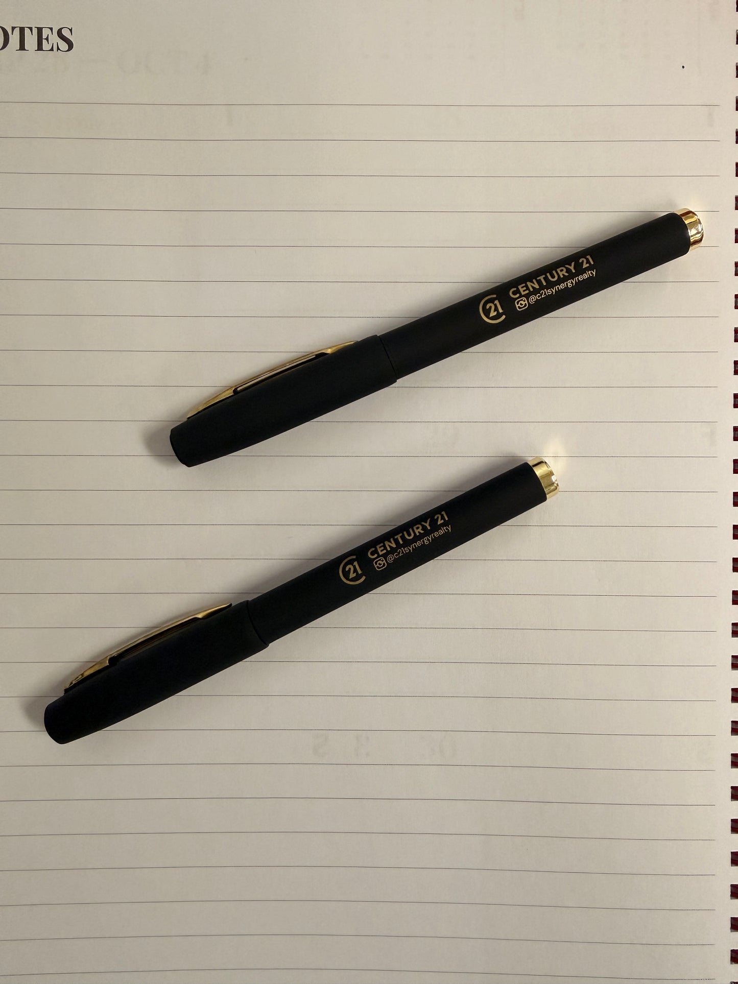 Century 21 Synergy Black Matte Pen