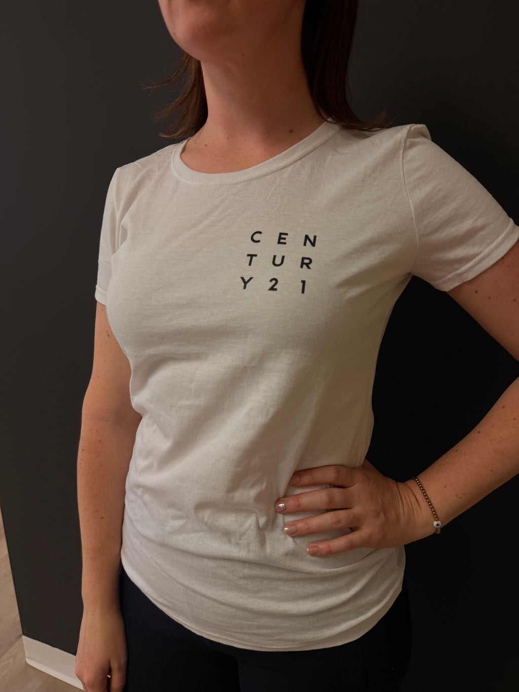 Century 21 Women's White T-Shirt