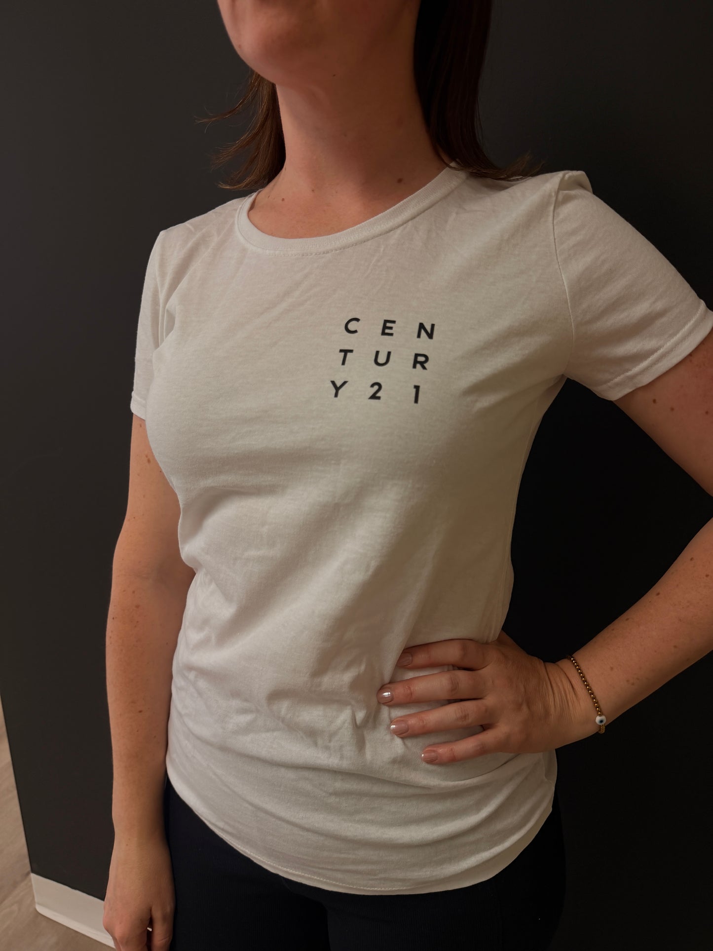 Century 21 Women's White T-Shirt