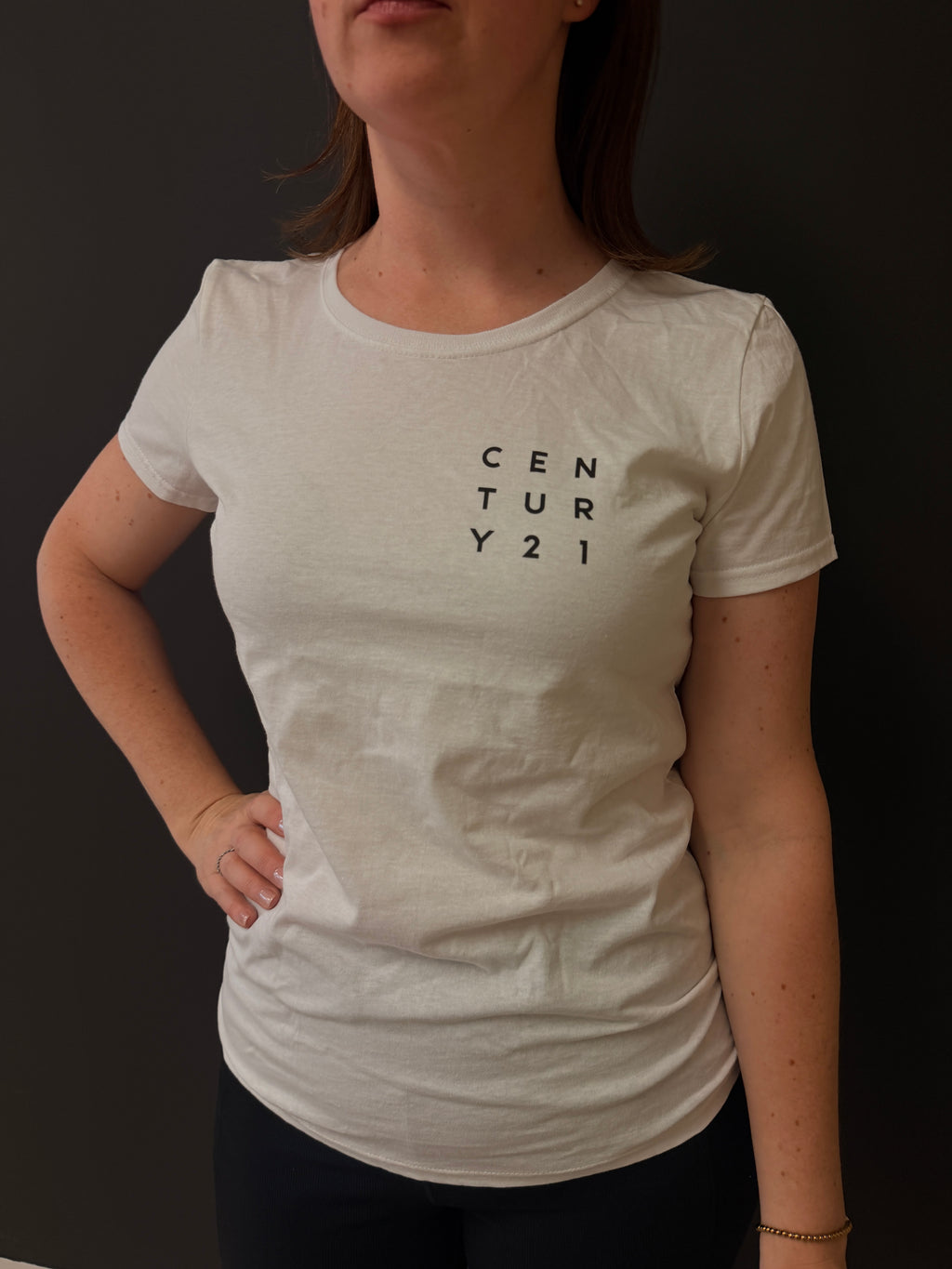 Century 21 Women's White T-Shirt