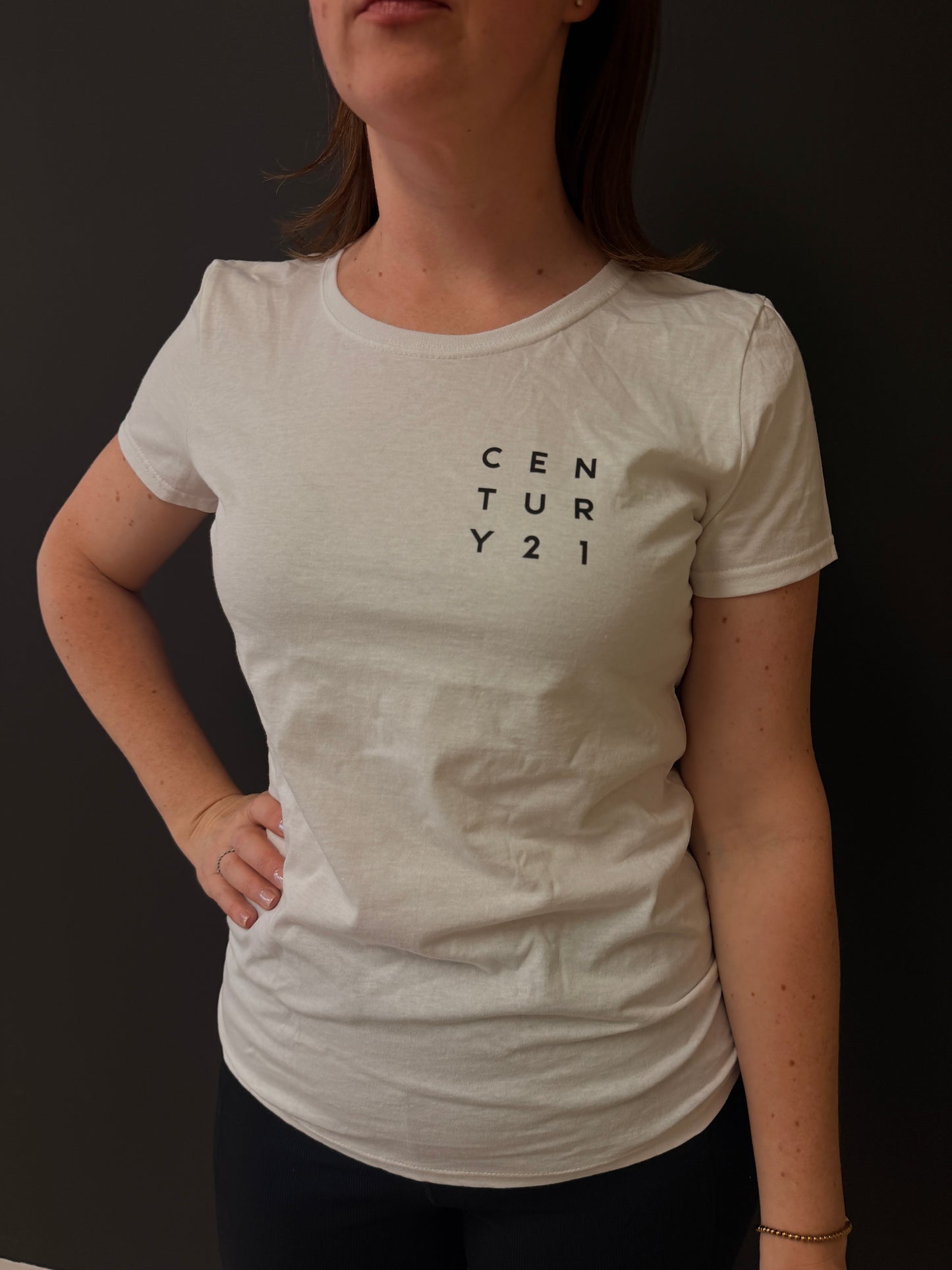 Century 21 Women's White T-Shirt
