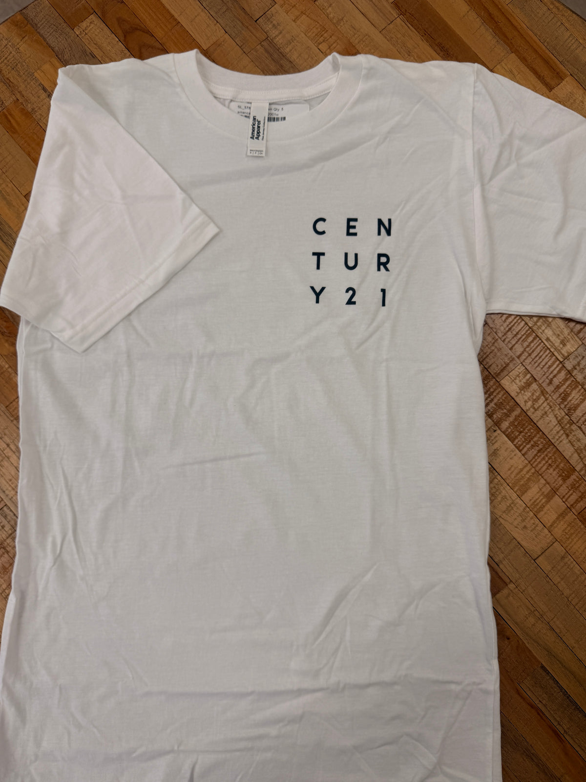 Century 21 Men's White T-Shirt