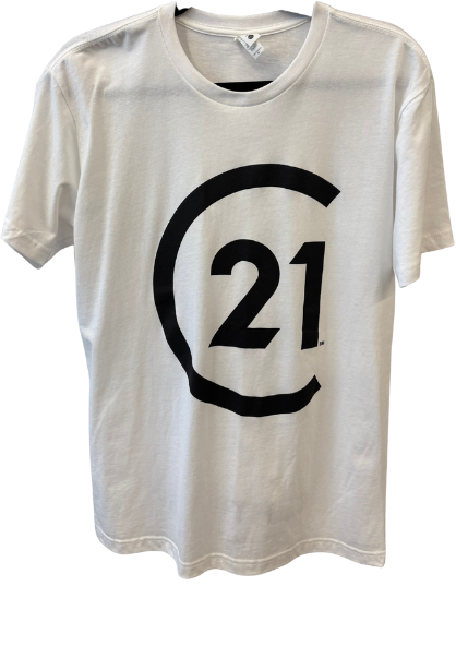 Century 21 Masters Men’s C21 T-Shirt – Black C21 Logo
