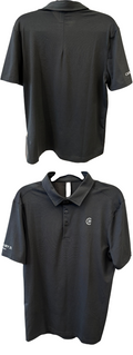 Century 21 Masters Men’s Evolution Short Sleeve Polo – Black