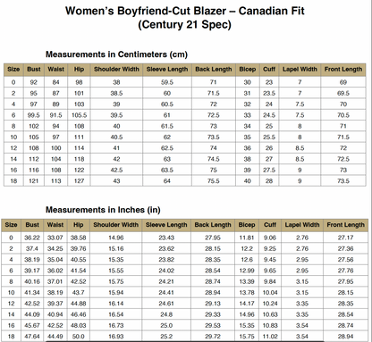 New Era Gold Jacket for Women (Boyfriend Cut) - PRE-ORDER