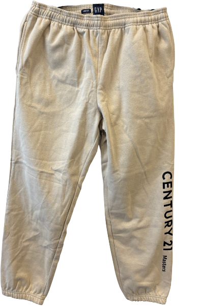 Century 21 Masters AB Wide Beige Vintage Sweatpants