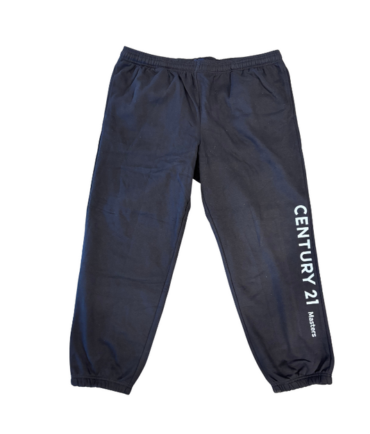Century 21 Masters AB Wide Black Vintage Sweatpants