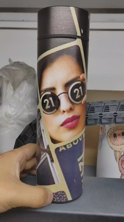 C21 500 ml Thermal Bottle with LED Temp Display